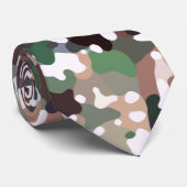 Cravate Motif multicolore (Roulé)