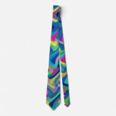 Cravate Motif multicolore (Devant)