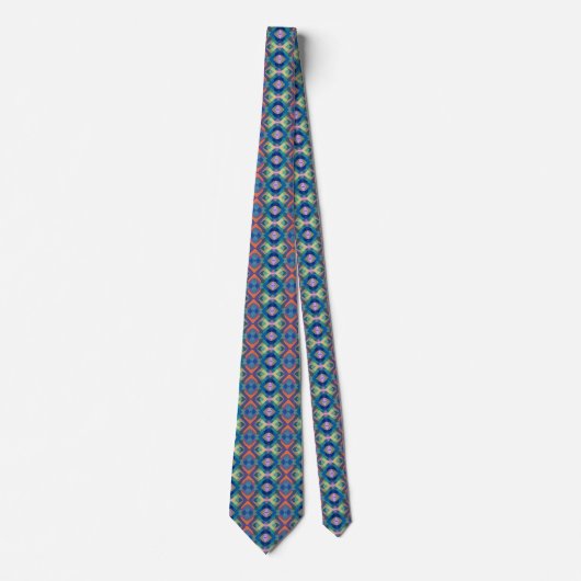 Cravate Motif multicolore (Devant)