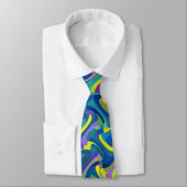 Cravate Motif multicolore (Attaché)