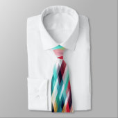 Cravate Motif multicolore coloré (Attaché)