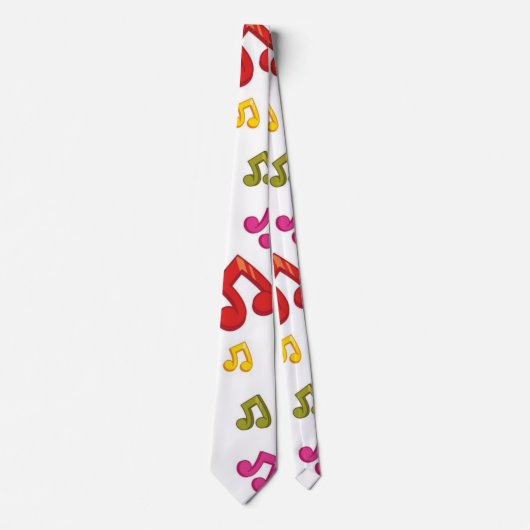 Cravate Motif musical (Devant)