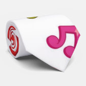 Cravate Motif musical (Roulé)