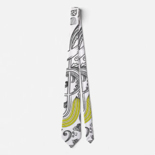 Cravate Motif musical