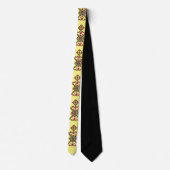 CRAVATE MOTIF MZEB AMAZIGH SYMBOLE DES BERBERES (Dos)