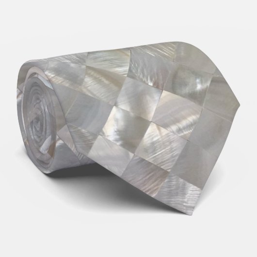 Cravate Motif nacré (Roulé)