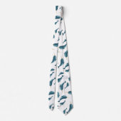 Cravate Motif Narwhal (Dos)