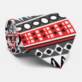 Cravate Motif natif Aztec (Roulé)