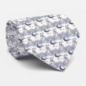 Cravate Motif nautique (Roulé)