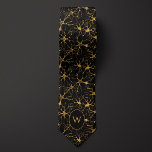 Cravate Motif Neuron d'or sur Arrière - plan noir<br><div class="desc">Plongez dans un monde d'élégance avec une touche scientifique avec notre Motif Neuron d'or sur Necktie Arrière - plan Noir. Réalisée méticuleusement pour mettre en valeur des neurones complexes, cette cravate est un parfait mélange de mode et de science. Le motif de neurone doré se distingue par son arrière -...</div>