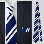Cravate Motif noir bleu rayé<br><div class="desc">Cravate Motif bleu noir rayé.</div>