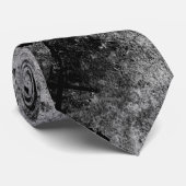 Cravate Motif noir II (Roulé)