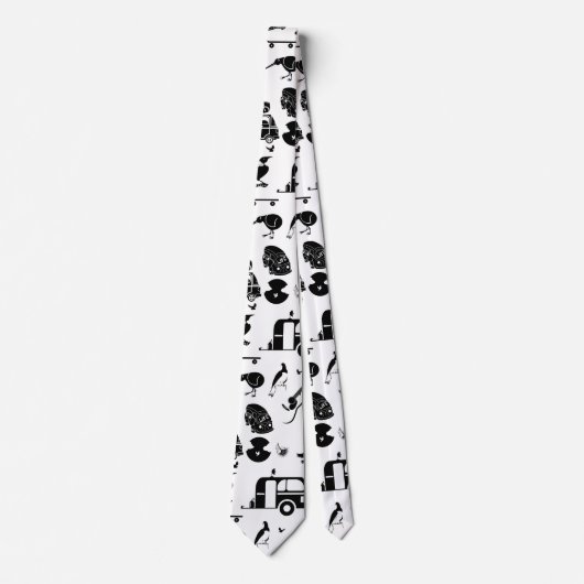 Cravate Motif NZ (Devant)