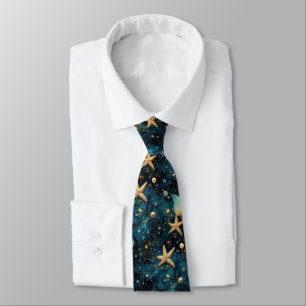 Cravate Motif Ocean Starfish