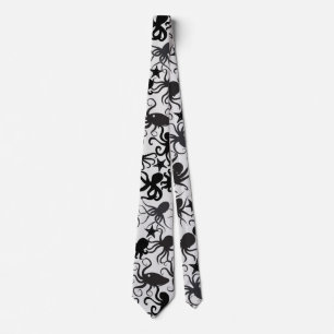 Cravate Motif octopus.w Bocal BG