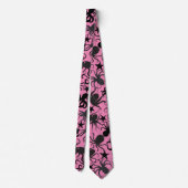 Cravate Motif octopus.w Pink BG (Dos)