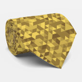 Cravate motif or (Roulé)