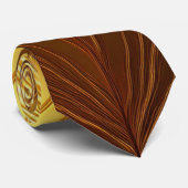 Cravate Motif or brillant (Roulé)