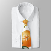 Cravate Motif orange (Attaché)