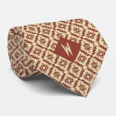 Cravate Motif Orné Aztec (Roulé)