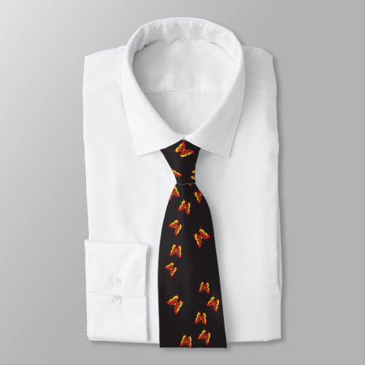 Cravate Motif papillon (Attaché)