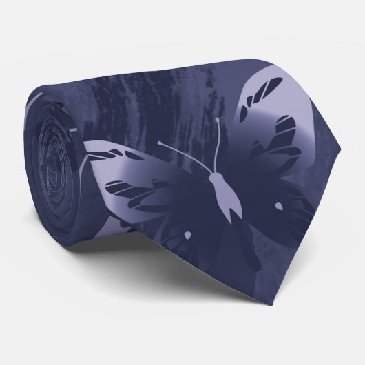 Cravate Motif papillon 17 (Roulé)