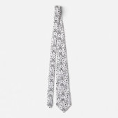 Cravate Motif Papillon de Nuit (Dos)