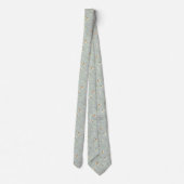 Cravate Motif papillon de nuit vintage (Dos)