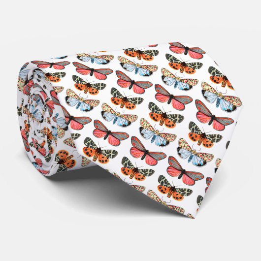 Cravate Motif papillon élégant (Roulé)