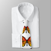 Cravate Motif papillon Monarch (Attaché)