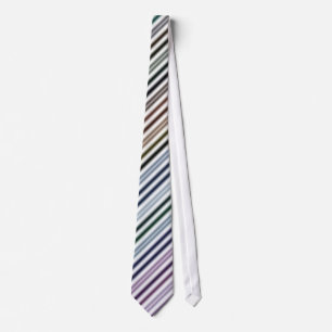 Cravate Motif pastel multicolore