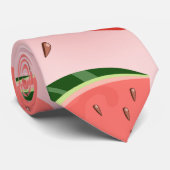 Cravate Motif Pastèque (Roulé)