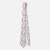 Cravate Motif PawPrints coloré (Devant)