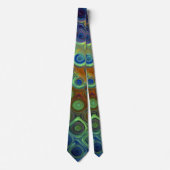 Cravate Motif Peacock (Devant)