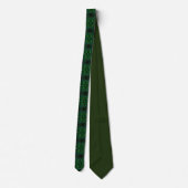 Cravate Motif Peacock Feathers (Dos)