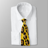 Cravate motif peau de léopard (Attaché)