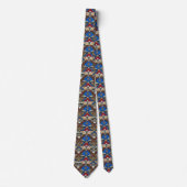 Cravate Motif Peau de Serpent (Devant)