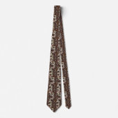 Cravate Motif Peau de Serpent (Devant)