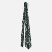 Cravate Motif Peau de Serpent  (Dos)