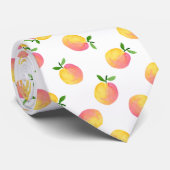 Cravate Motif pêche d'été (Roulé)
