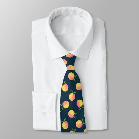 Cravate Motif pêche d'été (Attaché)