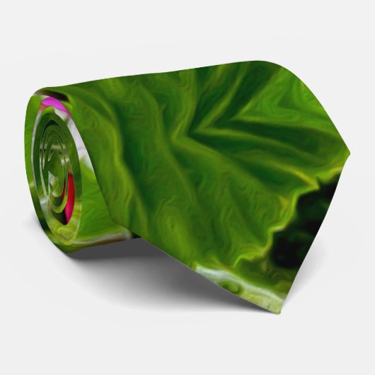 Cravate Motif péruvien Lily (Roulé)