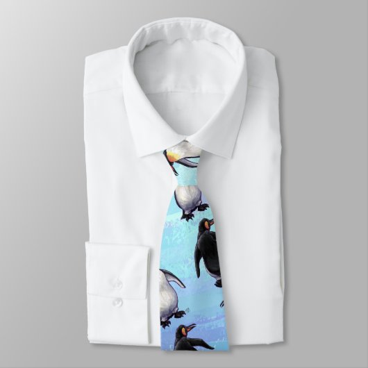 Cravate Motif pingouin (Attaché)