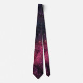 Cravate Motif planétaire de galaxie d'espace extra-atmosph (Devant)
