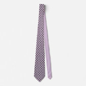 Cravate Motif Pois minimum Pastel Purple (Devant)