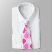 Cravate Motif pois rose (Attaché)
