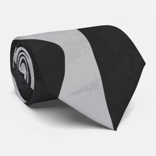 Cravate Motif Poster de animal branché Zebra créé par Imag (Roulé)