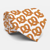 Cravate Motif Pretzel doux amusant (Roulé)