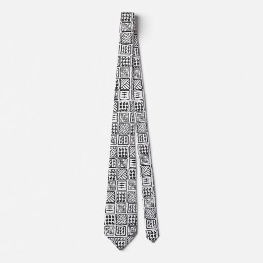 Cravate Motif principal (Devant)