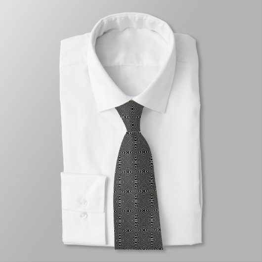 Cravate Motif psychédélique (Attaché)